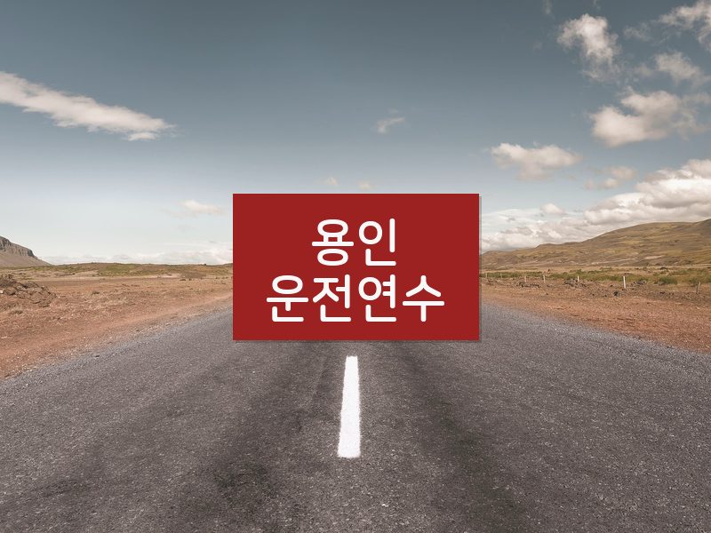 용인운전연수 후기