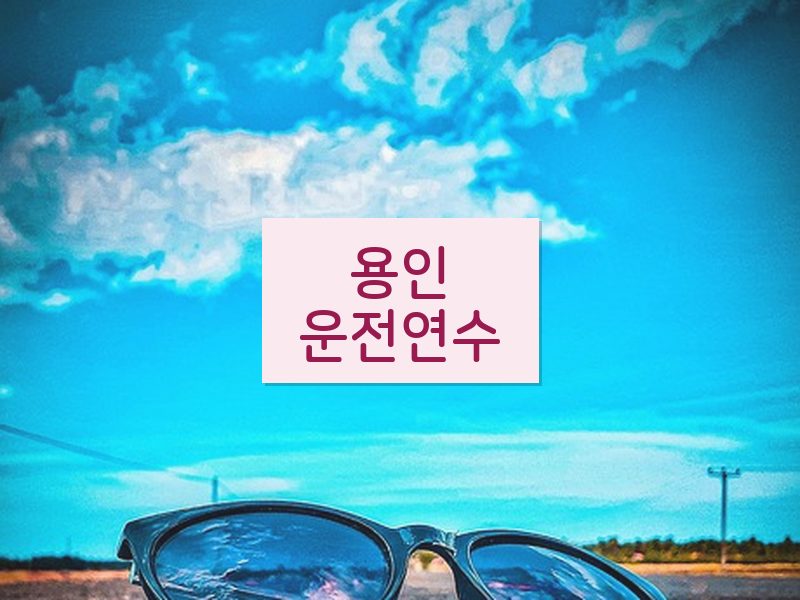 용인운전연수 후기