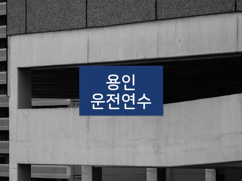 용인운전연수 후기