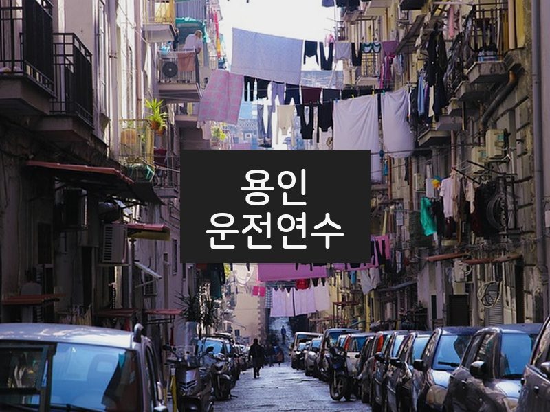 용인운전연수 후기