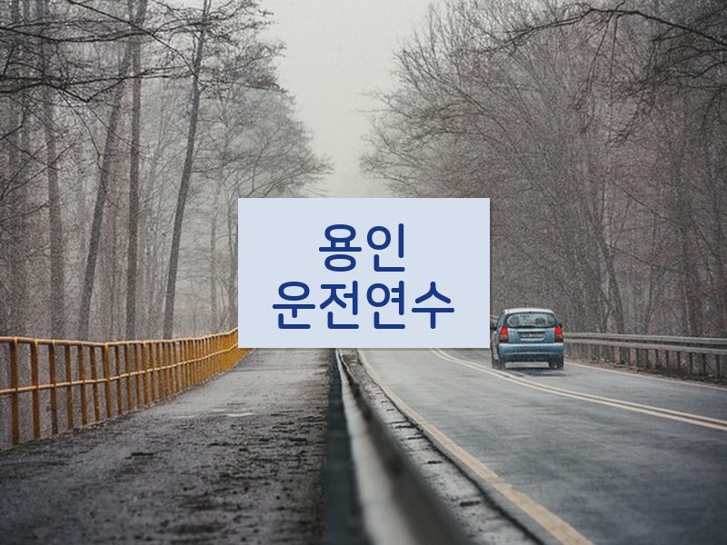 용인운전연수 후기