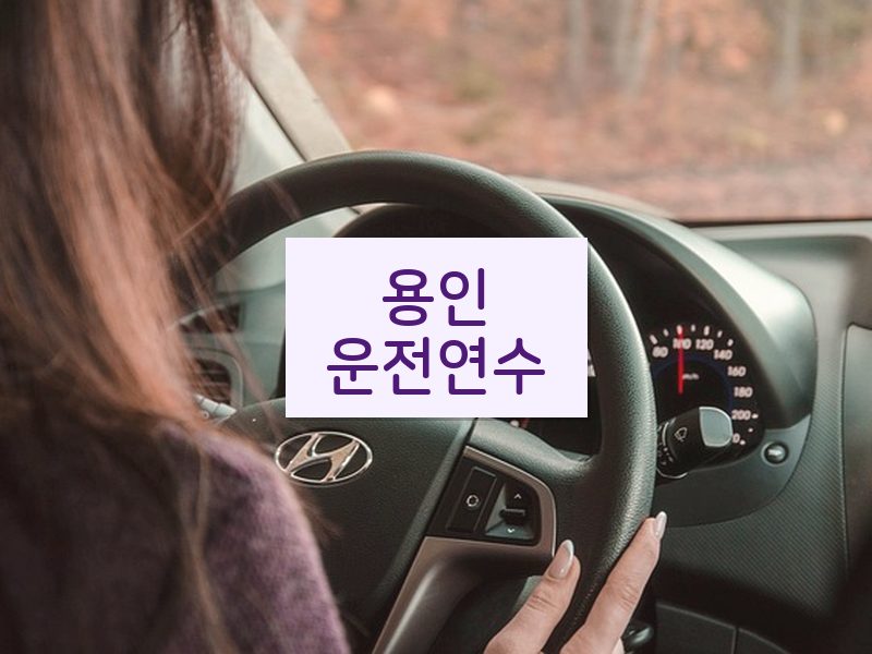 용인운전연수 후기