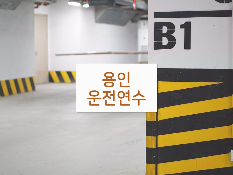 용인운전연수 후기