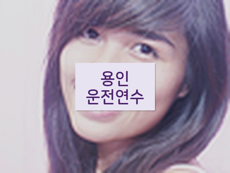 용인운전연수 후기