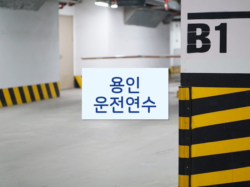 용인운전연수 후기