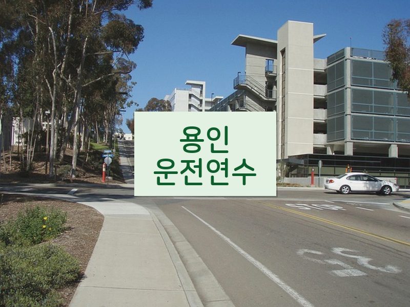 용인운전연수 후기