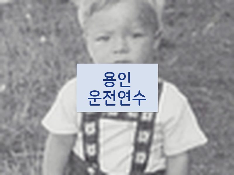 용인운전연수 후기