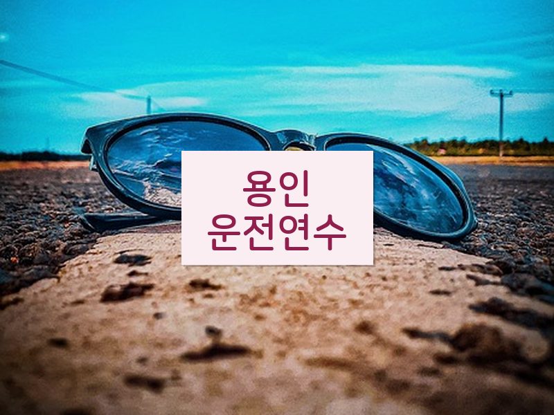 용인운전연수 후기