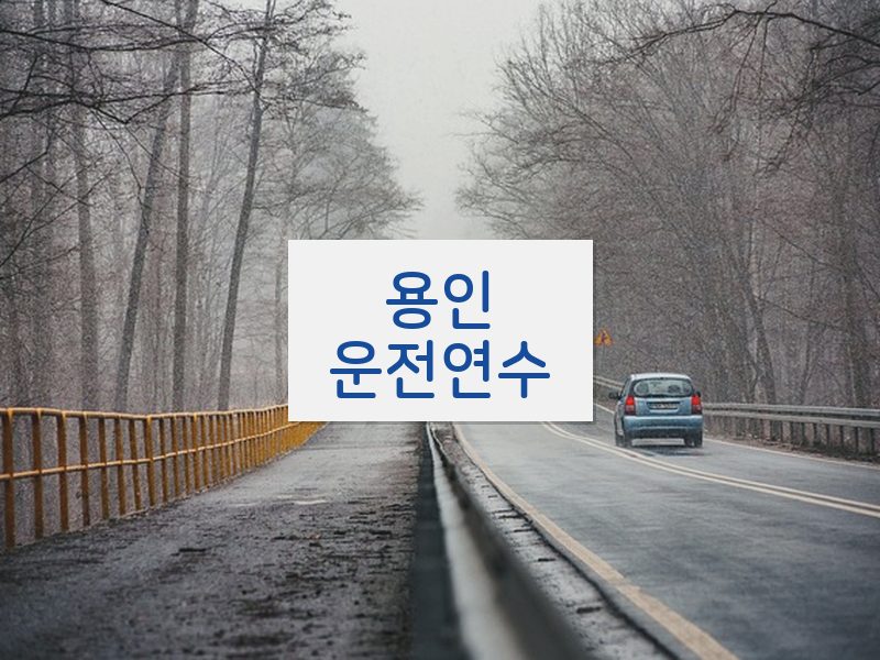 용인운전연수 후기