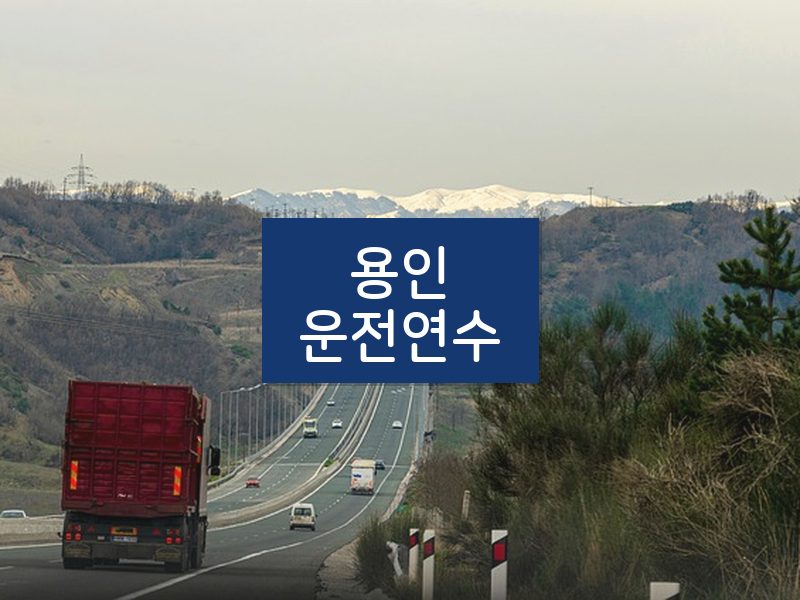 용인운전연수 후기