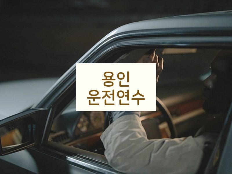 용인운전연수 후기