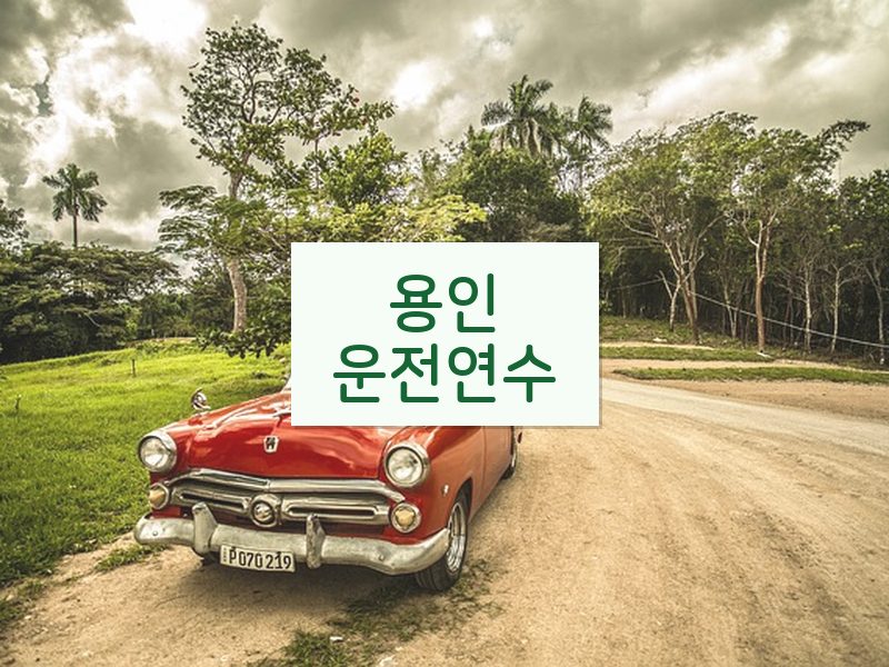 용인운전연수 후기