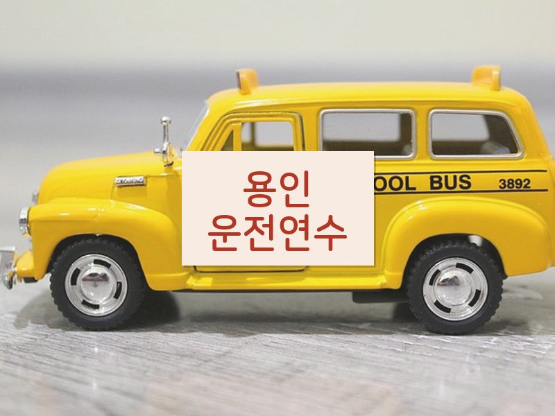 용인운전연수 후기
