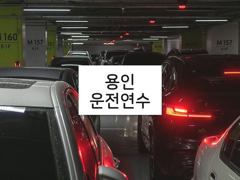 용인운전연수 후기
