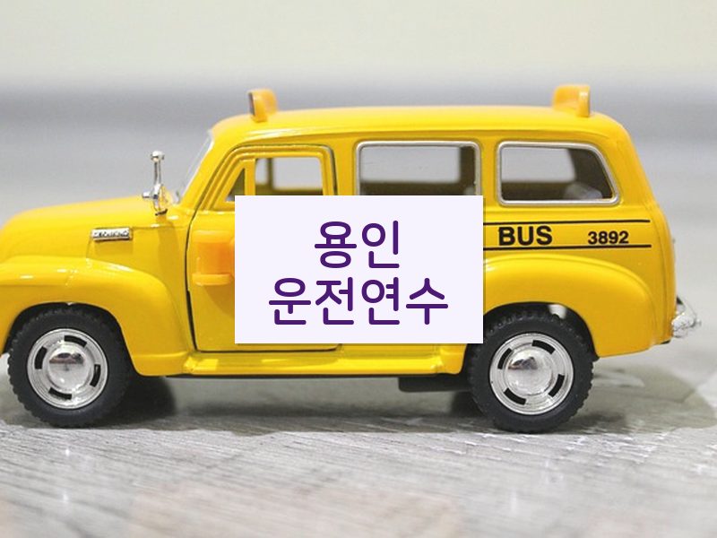용인운전연수 후기