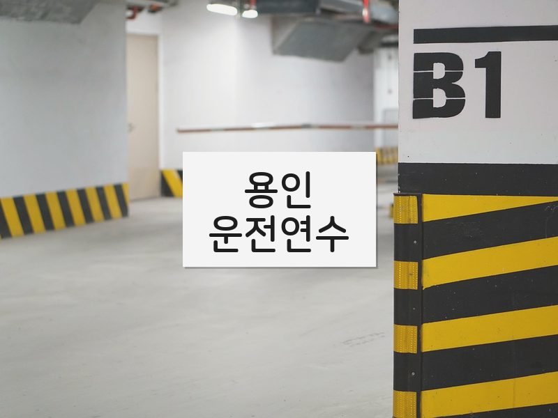 용인운전연수 후기