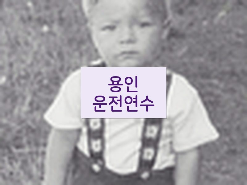 용인운전연수 후기