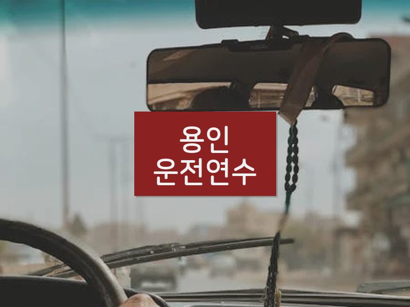용인운전연수 후기