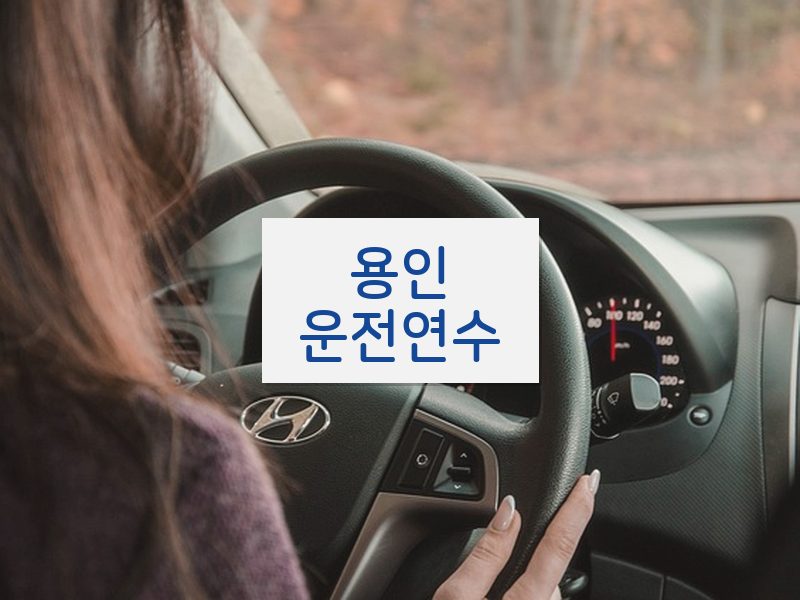 용인운전연수 후기