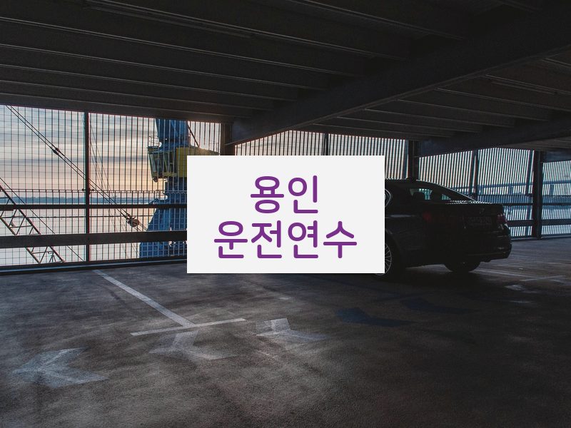 용인운전연수 후기
