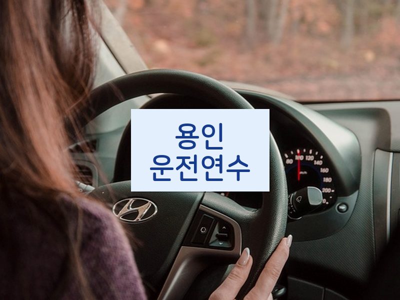용인운전연수 후기