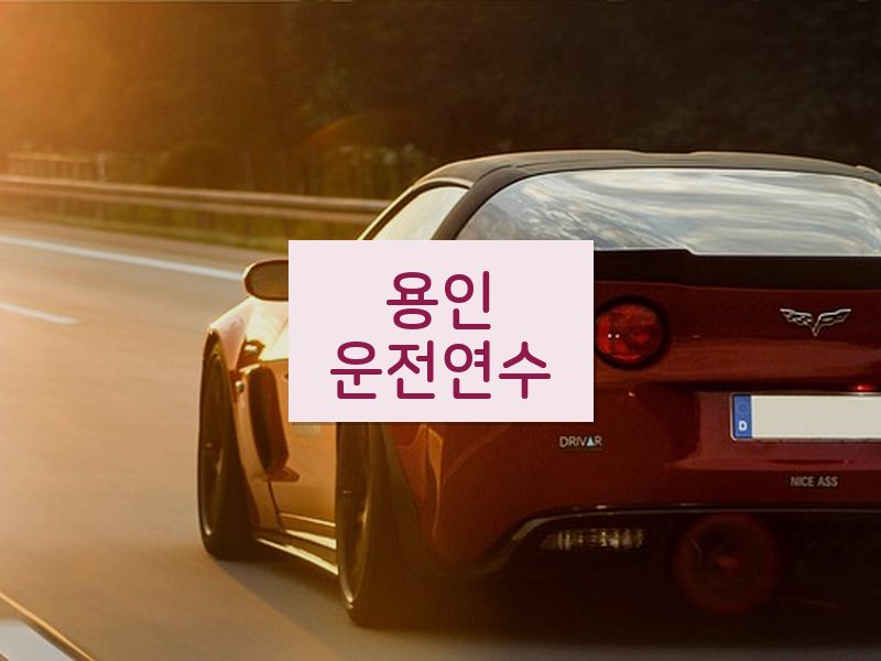 용인운전연수 후기