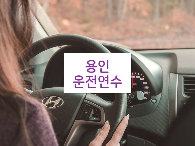 용인운전연수 후기