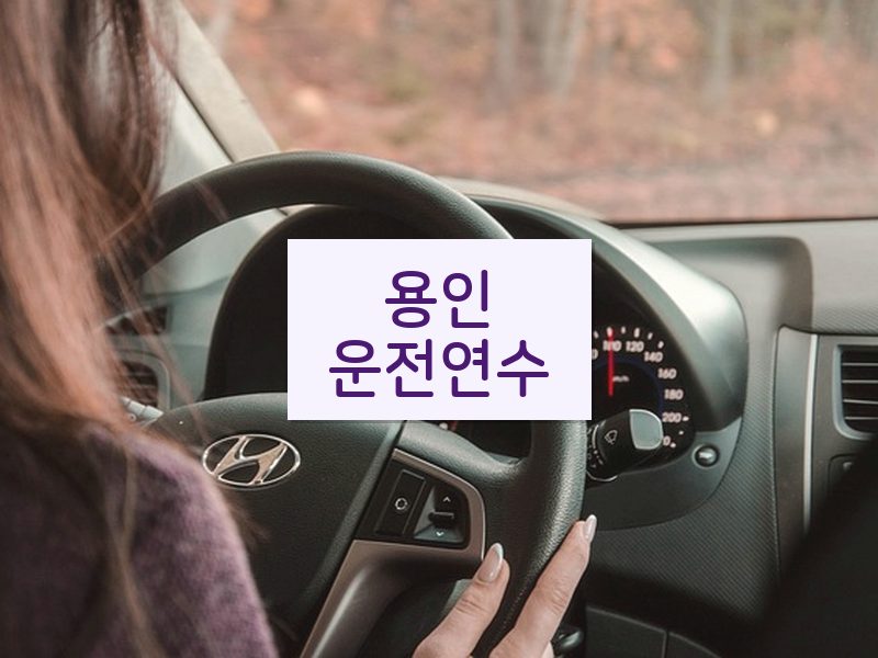 용인운전연수 후기