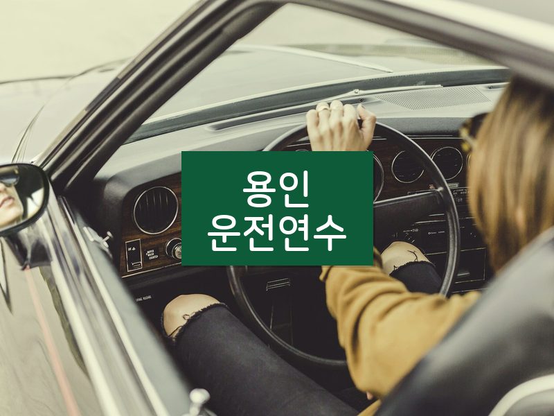 용인운전연수 후기