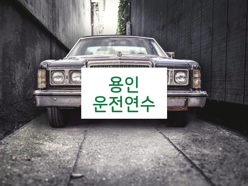 용인운전연수 후기