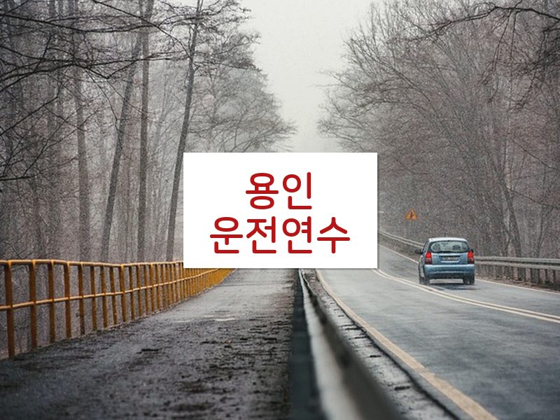 용인운전연수 후기