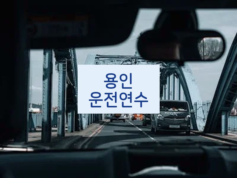 용인운전연수 후기