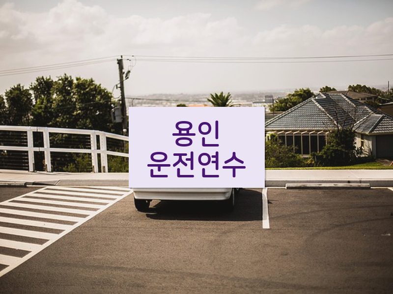 용인운전연수 후기