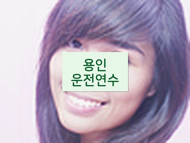 용인운전연수 후기