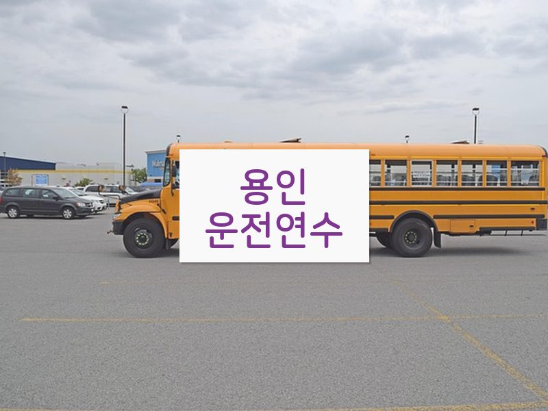 용인운전연수 후기