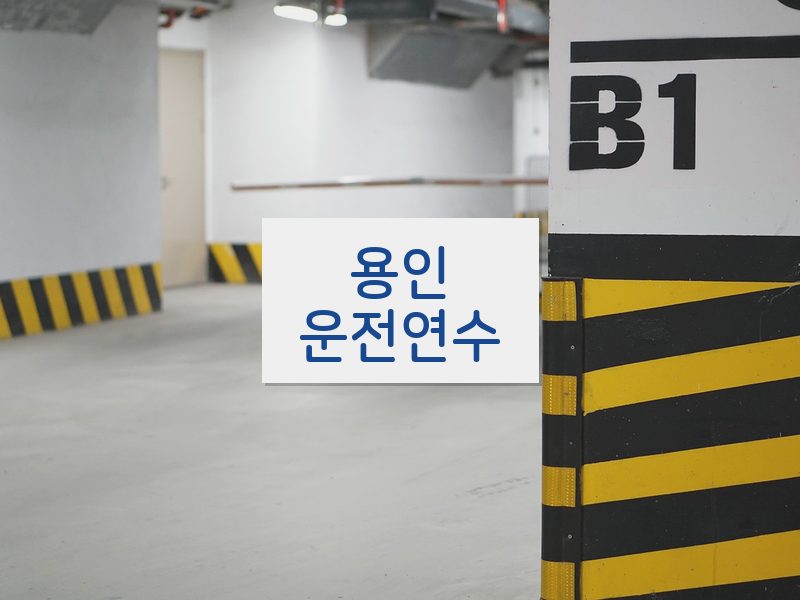 용인운전연수 후기