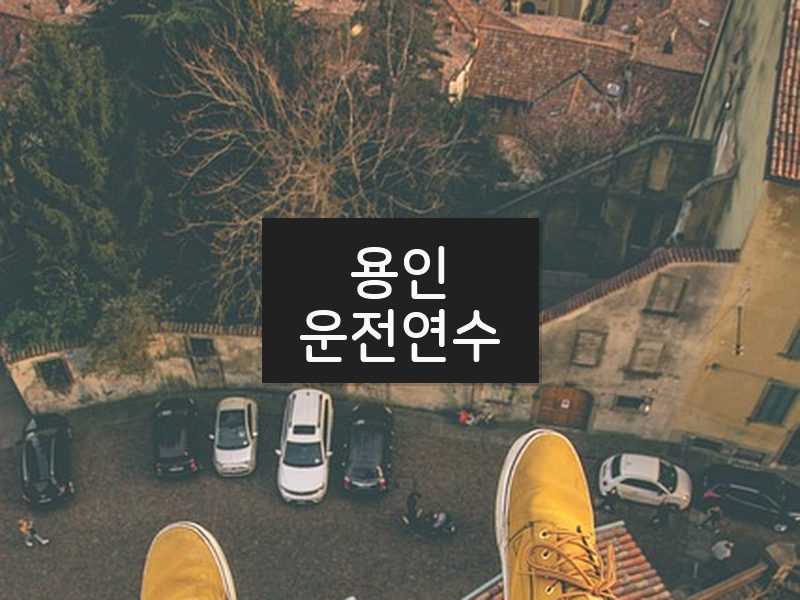 용인운전연수 후기