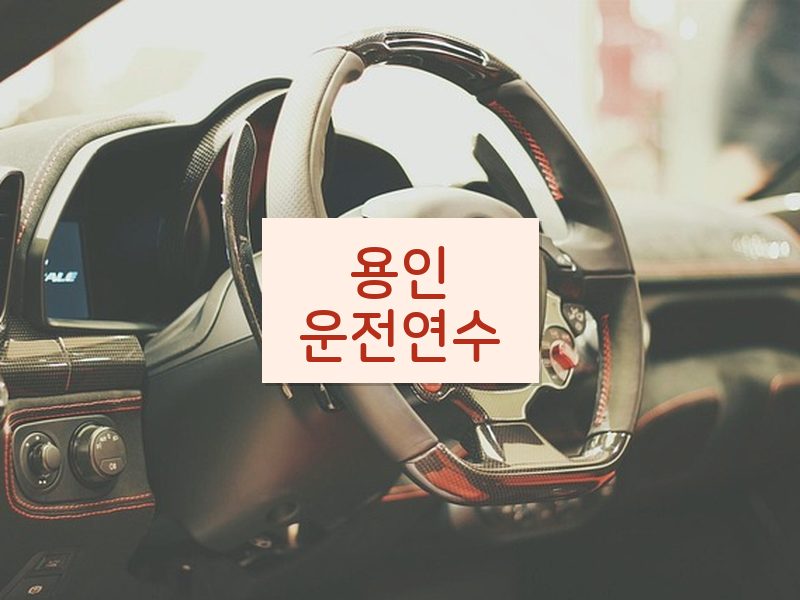 용인운전연수 후기