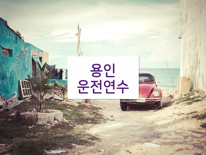 용인운전연수 후기