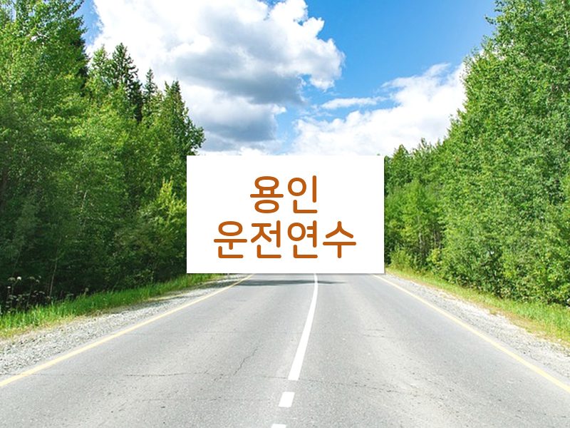 용인운전연수 후기