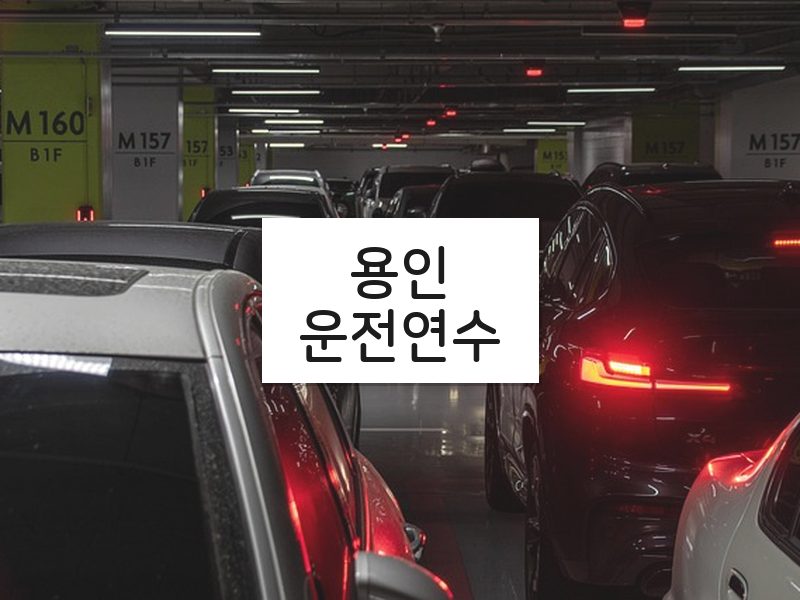 용인운전연수 후기