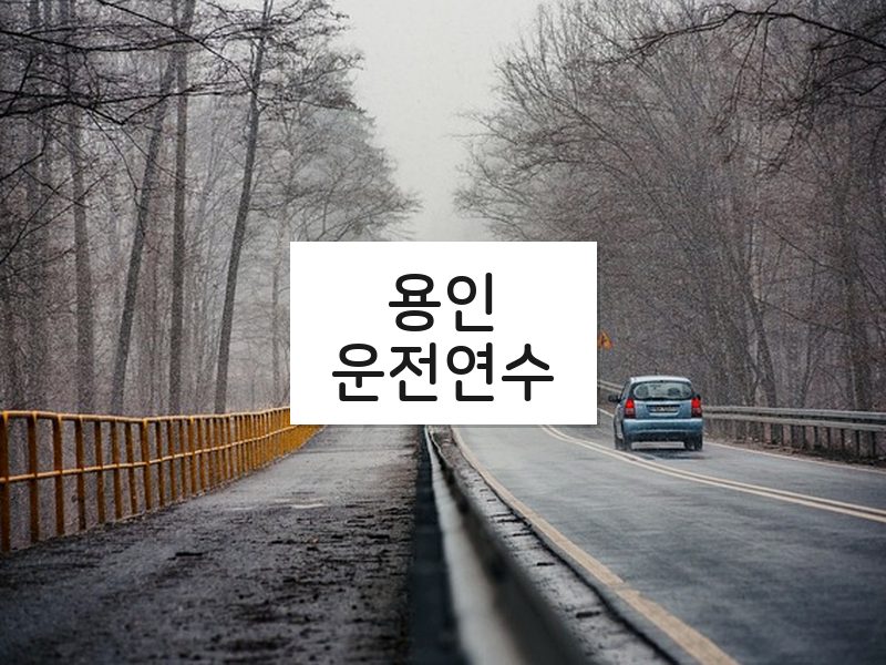용인운전연수 후기