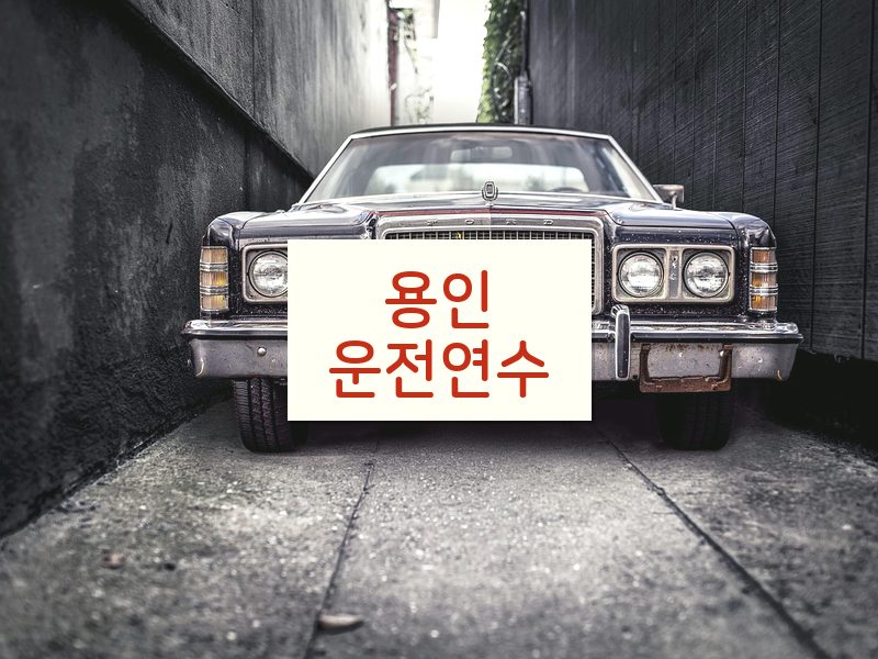 용인운전연수 후기