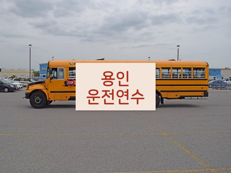 용인운전연수 후기