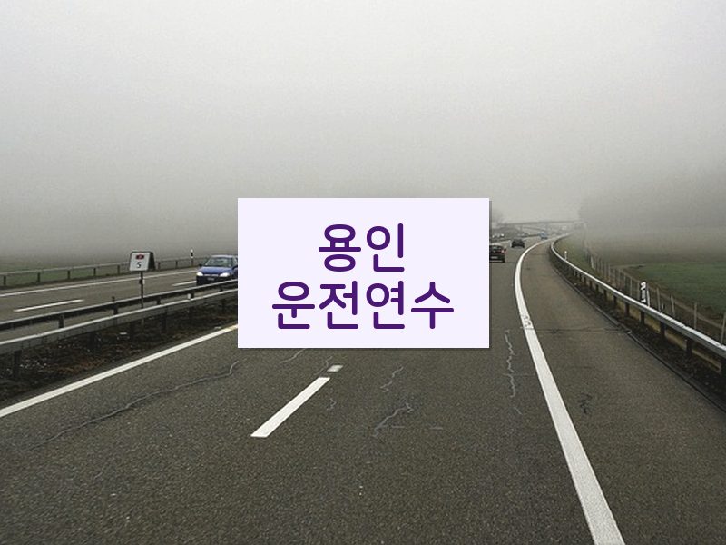 용인운전연수 후기