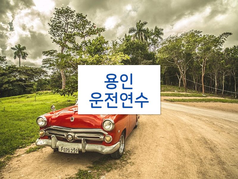 용인운전연수 후기