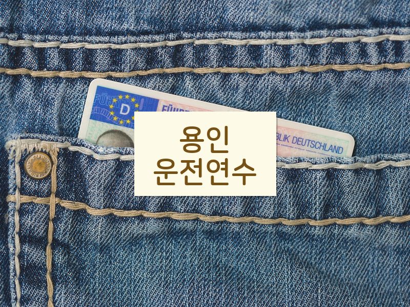 용인운전연수 후기