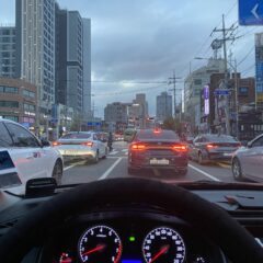 혼잡한 시간 운전 연습 후기 이미지