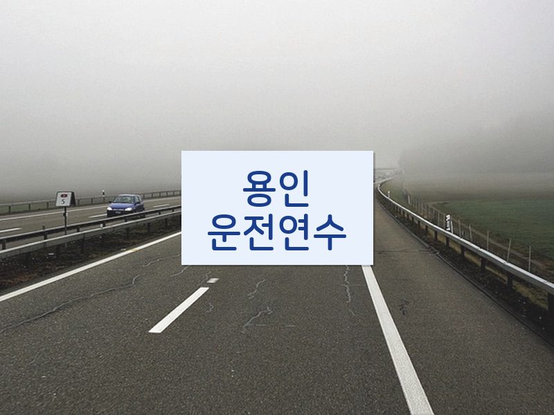 용인운전연수 후기
