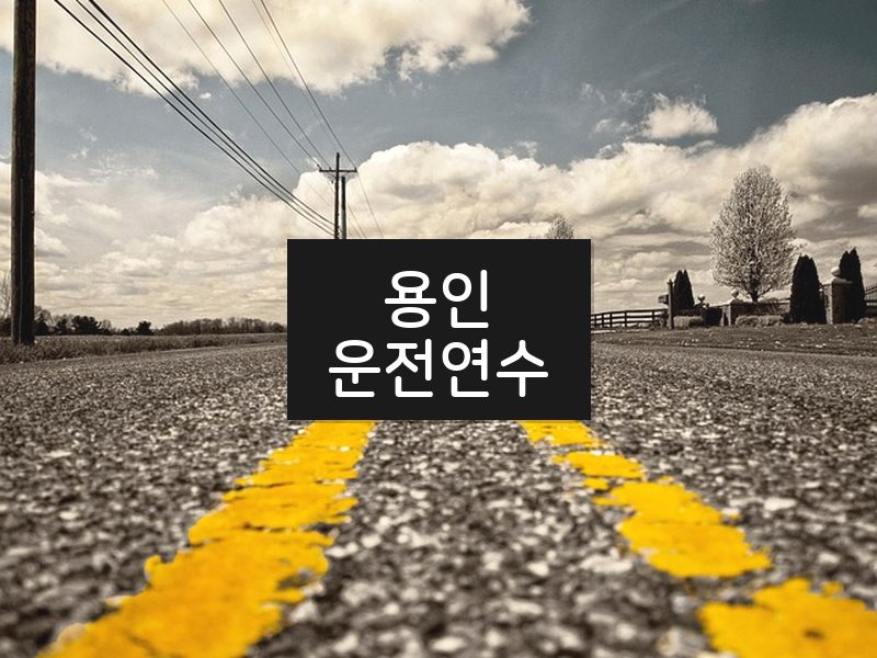 용인운전연수 후기